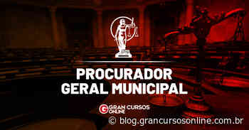 Concurso PGM Monte Santo de Minas MG: novo cronograma. VEJA! - Gran Cursos Online