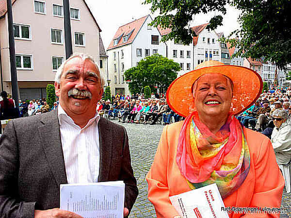 Ulmer Paradekonzerte: Helga Malischewski und Gerhard Bühler verabschieden sich mit der Stadtkapelle und dem 530. Konzert