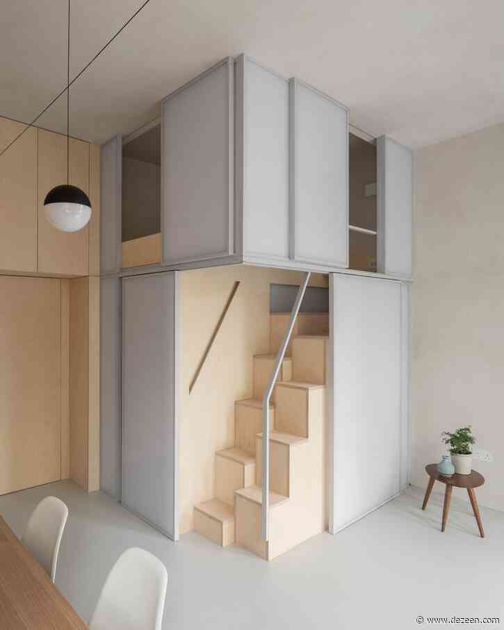 Proctor and Shaw designs London micro-apartment with translucent "sleeping cocoon"