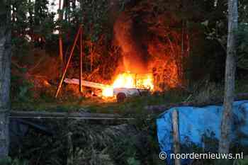 Zendmast in brand bij De Falom – Noordernieuws - Noordernieuws