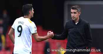 Bruno Lage explains what Raul Jimenez ‘knows’ & drops Daniel Podence hint - Birmingham Live