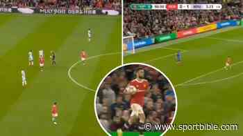 Bruno Fernandes Criticised For Trying To Score From A Drop Ball For Manchester United - SPORTbible