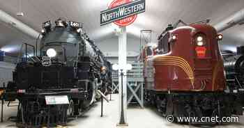 An Aerotrain and historic high-speed behemoths at the National Railroad Museum     - CNET