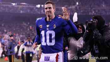 The king of New York -- Top moments of Eli Manning's career with the Giants