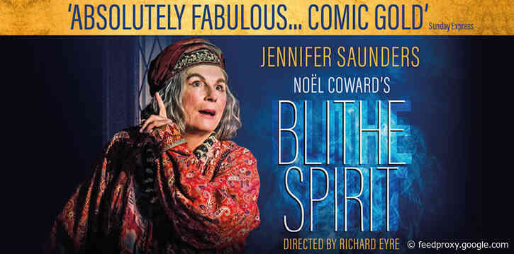 Discount deal on Noël Coward’s Blithe Spirit with Jennifer Saunders