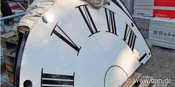 Neue Zifferblätter für die Trinitatiskirchruine in Dresden-Johannstadt - Dresdner Neueste Nachrichten