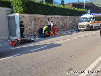 Lecco | Schianto tra auto e moto in corso Matteotti, un ferito - Lecco Notizie
