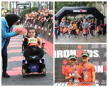 Bolton: Ironkids 2021 come to town centre