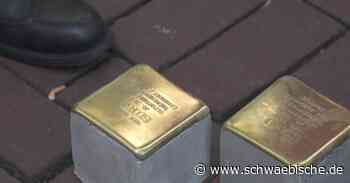 Neue Stolpersteine in Ulm verlegt | schwäbische - Schwäbische