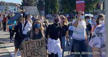 Ulm: Hunderte Aktivisten demonstrieren für das Klima | DONAU 3 FM - DONAU 3 FM