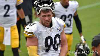 Door closes: Steelers' Watt ruled out vs. Bengals