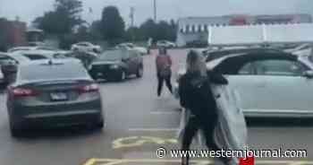 Watch: Alleged Shoplifters' Plan Is Going Smoothly Until the Cops Roll Up