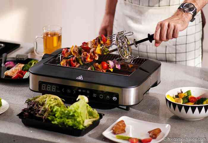Barbechef lets you grill indoors without the smoke