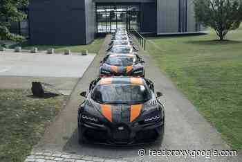 First Bugatti Chiron Super Sport 300+ cars ready for delivery