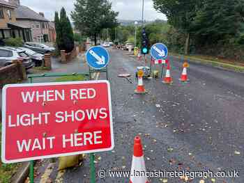 ‘This is just lazy’: Drivers misery as traffic controls left up on busy Blackburn route