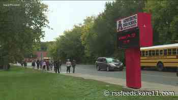 Hundreds of students walk out of Armstrong High School to protest sexual assault allegations