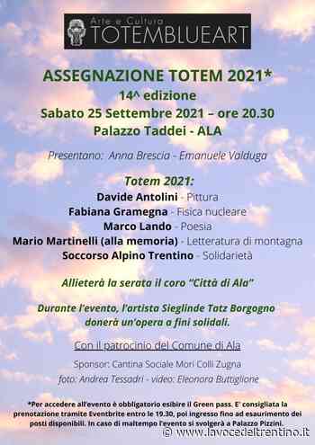 Ala: a Palazzo Taddei la consegna dei premi Totem - la VOCE del TRENTINO