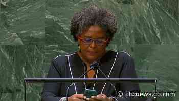 GLIMPSES: Phone in hand, Barbados PM dials into issues at UN