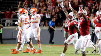 'The curse is broken': N.C. State beats No. 9 Clemson in OT thriller 27-21