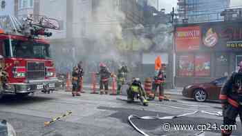 Toronto Fire investigating blaze at Rudy restaurant downtown - CP24 Toronto's Breaking News
