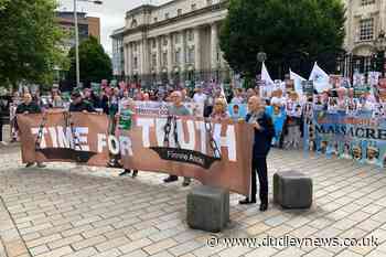 Protests take place across Ireland against UK Government legacy proposals - Dudley News