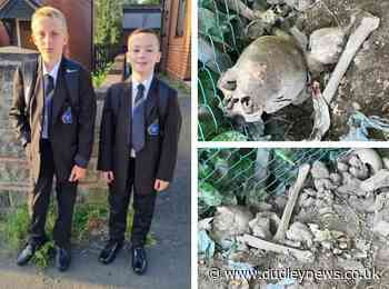 Skull discovery in Coseley alley leaves schoolboys spooked - Dudley News