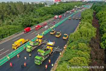 XCMG's Unmanned Road Construction Fleet, the Largest Scale Globally, Completes National Highway Maintenance Project