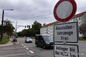 Chemnitz: Achtung Autofahrer - Bernsdorfer Straße eine Woche dicht - TAG24