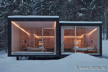 Legosteine im Wald: Cottages im Ski-Resort Jasna - DETAIL.de - das Architektur und Bau-Portal