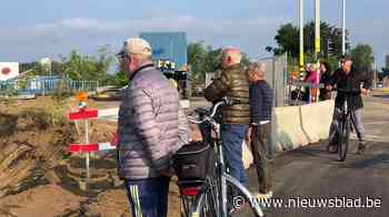 Oude brug van Beringen centrum wordt gesloopt