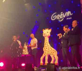 Sophie La Girafe entre au musée Grévin - Epinal infos - Epinal Infos