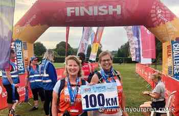 Farnham mums walk 100km in two days for children's charity - In Your Area