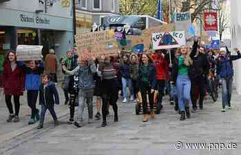 "Wir schauen nicht tatenlos zu" – Klimastreik auch in Traunstein - Passauer Neue Presse