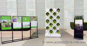 Urban Agriculture Forum Launched - Yale Architecture - Yale News