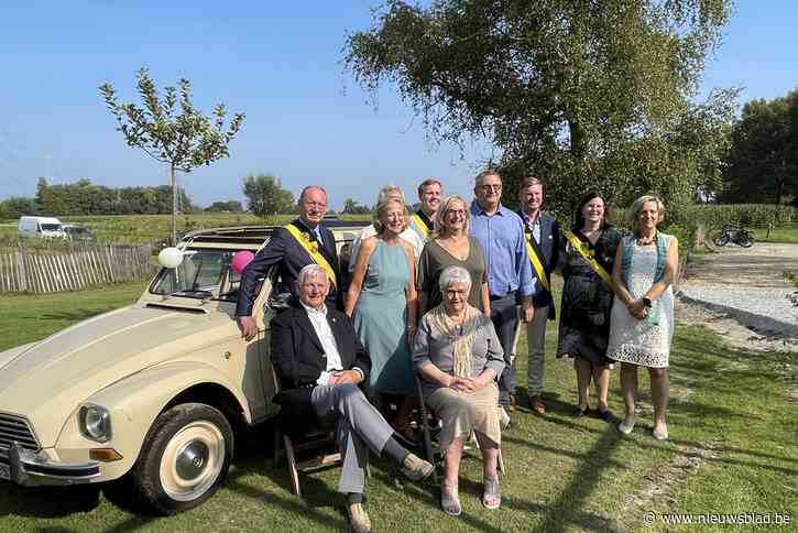 Ereraadslid Gaspard en Truda vieren diamanten jubileum