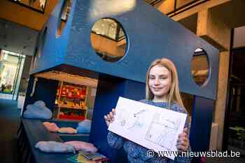 Nena tekent droomhut voor nieuwe bibliotheek