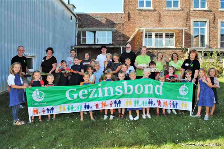 Kinderen genieten van koken dankzij Gezinsbond