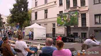 Pacificatiestraat op het Zuid omgetoverd tot wielerstraat (Antwerpen) - Gazet van Antwerpen