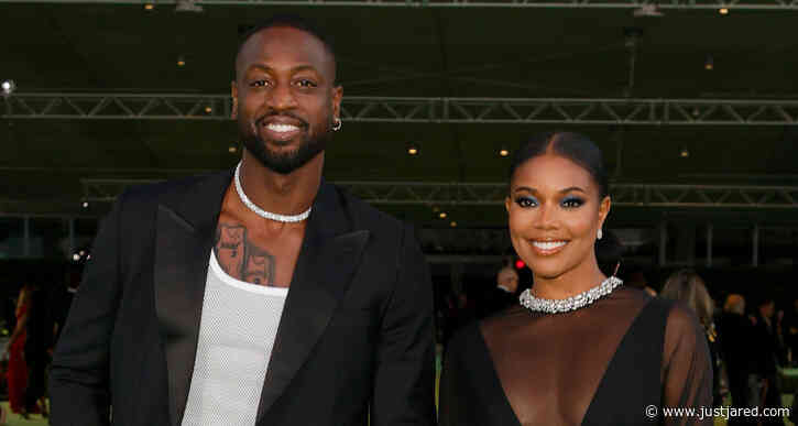 Gabrielle Union Wears Sheer Dress to Academy Museum of Motion Pictures Opening Gala with Dwyane Wade