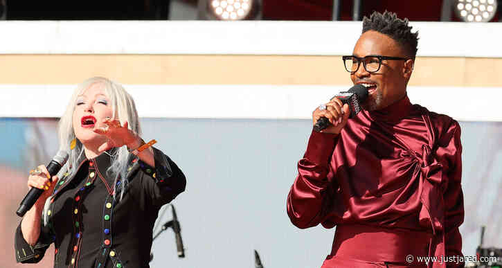 Billy Porter Performs with Cyndi Lauper at Global Citizen Live 2021