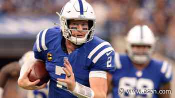 Colts' Wentz (ankles) active, to start vs. Titans