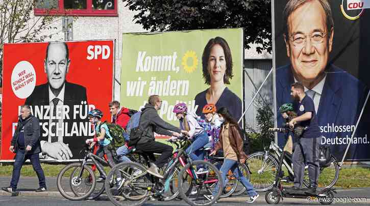 Closely fought German election ushers in post-Merkel era - Associated Press