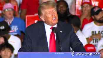 Trump suggests Stacey Abrams might make better governor than Kemp at rally