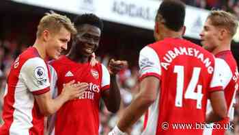 Arsenal 3-1 Tottenham: Gunners defeat north London rivals at Emirates Stadium