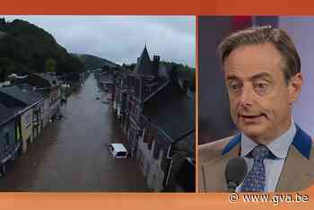 De Wever haalt uit naar Wallonië: “Geld voor solidariteitsfonds na watersnood? Ja, maar niet onvoorwaardelijk” - Gazet van Antwerpen