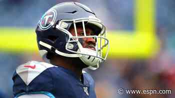 Titans WR Brown exits with hamstring injury