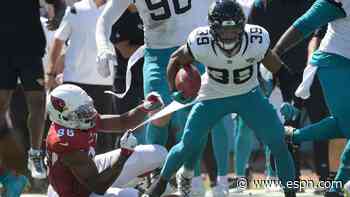 Jaguars' Agnew scores TD on 109-yard kick-six