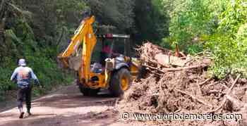 Atienden múltiples desgajamientos en Buenavista del Monte, Cuernavaca - Diario de Morelos