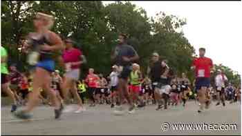 News10NBC's Brennan Somers, fellow runners cap off Rochester 5K and Half Marathon
