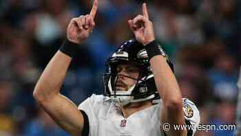 Ravens' Tucker wins game on record 66-yard FG